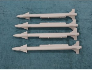 Flyfans JAS-39 Gripen 70mm / 80mm EDF Jet Missile Set - Small 